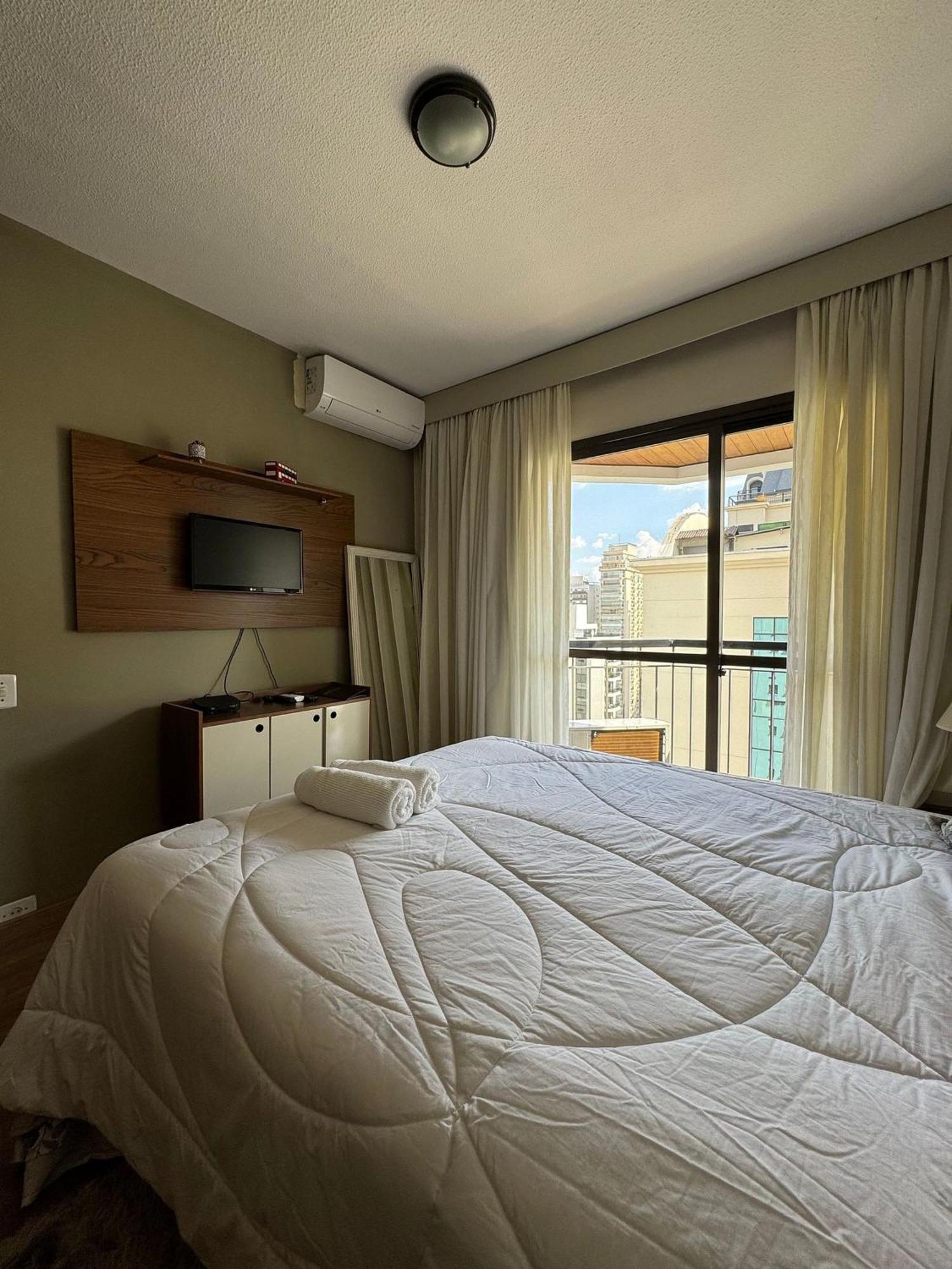 M256 | Flat Localizado No Jardins Apartamento *